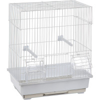 Flamingo Dolak ФЛАМИНГО ДОЛАК клетка для птиц, 29,5х22х38 см см., белый см.