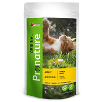 Pronature Original Cat Adult Chicken ПРОНАТЮР ОРІДЖИНАЛ КУРКА сухий корм для котів , 0.34 кг., Пакунок см.