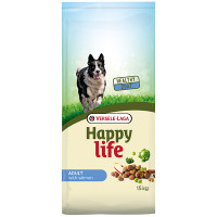 Happy Life Adult with Salmon ХЕППІ ЛАЙФ ЛОСОСЬ сухий преміум корм для собак усіх порід , 15 кг., Пакунок см.