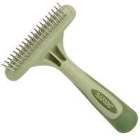Safari Dog Rotating Pin Double Row Undercoat Rake САФАРІ ГРАБЛІ ДВОРЯДНІ для підшерстка собак , см.