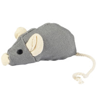 Flamingo Natural Fun Mouse ФЛАМІНГО МИША екологична іграшка з котячою м’ятою для котів , 16х4х3,6 см см.
