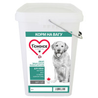 1st Choice Adult Weight Control Medium and Large ФЕСТ ЧОЙС СРЕДНИЕ БОЛЬШИЕ КОНТРОЛЬ ВЕСЫ сухой диетический корм для собак средних и больших пород , 4 кг., на вес см.