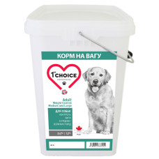 1st Choice Adult Weight Control Medium and Large ФЕСТ ЧОЙС СЕРЕДНІ ВЕЛИКІ КОНТРОЛЬ ВАГИ сухий дієтичний корм для собак середніх та великих порід , 4 кг., На вагу см.