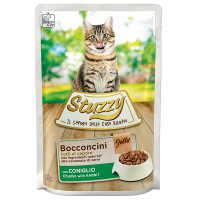 Stuzzy Cat Rabbit ШТУЗІ КРОЛИК в желе консерви для котів, вологий корм, пауч 85г , 0.085 кг.