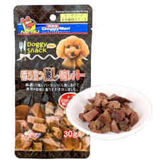 DoggyMan Steamed Duck Liver Bits ДОГГІМЕН КАЧИНА ПЕЧІНКА НА ПАРУ ласощі для собак , 0.03 кг.