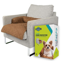 PetSafe CozyUp Chair Protector ПЕТСЕЙФ ЗАХИСНА НАКИДКА ДЛЯ КРІСЛА підстилка-лежак для собак та котів , 61х66х13 см см., Cвітло-коричневий см.