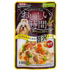 DoggyMan Low Fat Chicken & Liver ДОГГІМЕН КУРКА З ПЕЧІНКОЮ в желе консерви для собак, вологий корм, пауч 100г , 0.1 кг.