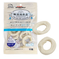 DoggyMan Collagen Gum Doughnut ДОГГІМЕН КІЛЬЦЕ З КОЛАГЕНОМ жувальні ласощі для собак , 0.09 кг., 12 шт. в пакунку см.