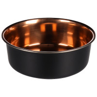 Flamingo Ezra Bowl ФЛАМІНГО ЕЗРА миска для собак і котів , 1.8 л., Чорний - мідь л.