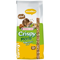 Versele-Laga Crispy Muesli Hamster ВЕРСЕЛЕ-ЛАГА КРЕПИ МЮСЛИ ХОМЯК корм для хомяков, крыс, мышей, песчанок, 20 кг., упаковка см.