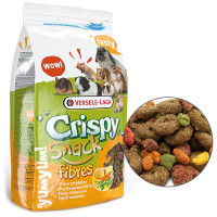 Versele-Laga Crispy Snack Fibres ВЕРСЕЛЕ-ЛАГА КРИСПИ СНЕК ФИБРЕСС дополнительный корм лакомство для грызунов 0.65 кг.