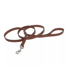 Coastal Circle-T Dog Leash КОСТАЛ СЕРКЛ-Т шкіряний повідець для собак, 2.5смХ1.2м , Бежевий см.