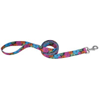Coastal Pet Attire Styles КОСТАЛ СТАЙЛС поводок для собак, 2смХ1.2м, Дикие цветы см.