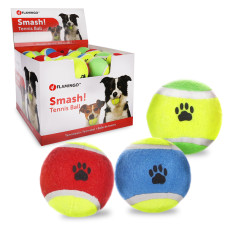 Flamingo Tennisball ФЛАМІНГО ТЕНІСНИЙ М’ЯЧ іграшка для собак , диаметр 6 см см.