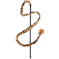 Flamingo Leopard Fishing Rod ФЛАМІНГО ЛЕОПАРД вудка дражнила іграшка для котів , 50 см см.