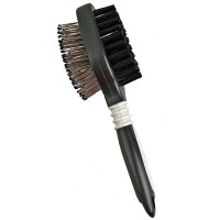 Flamingo Groo’Me Bristle Brush&Pin S ФЛАМІНГО ГРУМІ БРІСТЛ ЩІТКА ДВУСТОРОННЯ для собак та котів , маленький см.