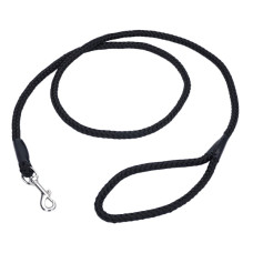 Coastal Rope Dog Leash КОСТАЛ круглий повідець для собак , Чорний см., 1,8 м см.