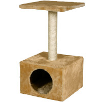 Flamingo Sassiere ФЛАМИНГО СЕСИР домик когтеточка для кошек, Бежевый см., 30х30х54,5 см см. Flamingo Sassiere