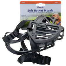 Coastal Soft Basket Muzzle КОСТАЛ СОФТ БАСКЕТ МАЗЛ силіконовий намордник для собак , розмір 4 см.