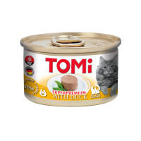 TOMi Duck ТОМІ КАЧКА мус консерви для котів, банка 85г , 0.085 кг.