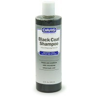Davis Black Coat Shampoo ДЕВІС БЛЕК КОУТ шампунь для чорної шерсті собак і котів, концентрат , 0.355 л.
