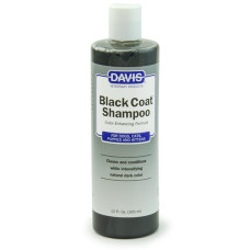 Davis Black Coat Shampoo ДЕВІС БЛЕК КОУТ шампунь для чорної шерсті собак і котів, концентрат , 0.355 л.
