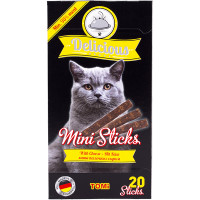 TOMi Delicious Mini Sticks Cheese ТОМЕ ДЕЛИШЕСЬ СЫР лакомство для кошек, 0.04 кг.