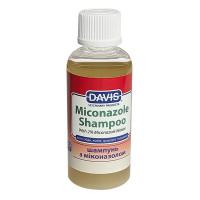 Davis Miconazole Shampoo ДЕВІС МІКОНАЗОЛ шампунь з 2% нітратом міконазолу для собак і котів із захворюваннями шкіри , 0.05 л.