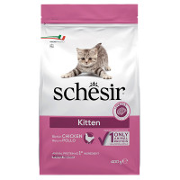 Schesir Cat Kitten ШЕЗІР КОШЕНЯ КУРКА сухий монопротеїновий корм для кошенят , 0.4 кг., Пакунок см.