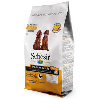 Schesir Dog Medium Adult Chicken ШЕЗІР ДОРОСЛИЙ СЕРЕДНІХ КУРКА сухий монопротеїновий корм для собак середніх порід , 12 кг., Пакунок см.