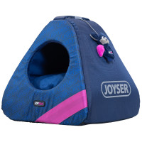 Joyser Cat Home ДЖОЙСЕР будиночок для котів, іграшка кажан з котячою м`ятою , Синій - рожевий см., 40х40х41 см см.