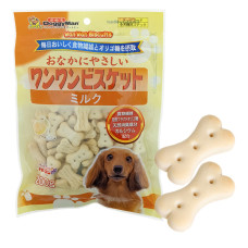DoggyMan Healthy Biscuit Milk ДОГГІМЕН БІСКВІТ З МОЛОКОМ печиво, ласощі для собак , 0.2 кг.