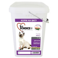 1st Choice Adult Finicky Chicken ФЕСТ ЧОЙС ФІНІКИ КУРКА сухий суперпреміум корм для котів вибагливих та активних , 5 кг., На вагу см.