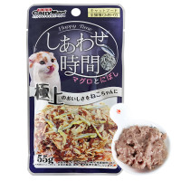 CattyMan Tuna Bonito Sardine КЕТТІМЕН ТУНЕЦЬ МАКРЕЛЬ САРДИНА в желе вологий корм, консерви для котів, пауч 55г , 0.055 кг.