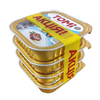АКЦИЯ 3+1 TOMi Junior ТОМІ ДЛЯ КОТЯТ консерви для кошенят, паштет , 0.4 кг., 4 упаковки по 100 г см.