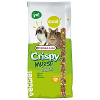 Versele-Laga Crispy Muesli Rabbits Cuni ВЕРСЕЛЕ-ЛАГА КРІСПІ МЮСЛІ КРОЛИК корм для карликових кроликів , 20 кг., Пакунок см.