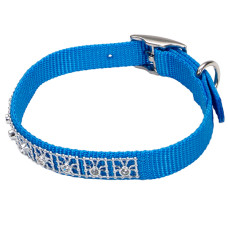 Coastal Jeweled КОСТАЛ нашийник зі стразами для собак , Блакитна лагуна см., 1x25 см см.
