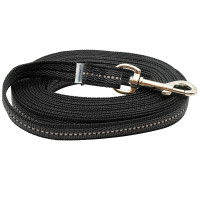 Sprenger Rubberized Leash without Handle СПРЕНГЕР ПРОГУМОВАНИЙ ПОВІДЕЦЬ без ручки для собак , Чорний см., 1,9х1000 см см.