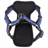 Coastal K9 Explorer Harness КОСТАЛ К9 ЕКСПЛОРЕР світловідбивна шлея з нагрудником для собак 2.3-4.5кг , Сапфіровий см., 1,6 х 30-45 см см., для собак 2,3-4,5 кг см.