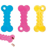 Flamingo Good4Fun Bone ФЛАМИНГО ГУД ФО ФАН КОСТА ДЛЯ СЛАДОСТЕЙ игрушка для собак, TPR-резина, 10 см см.