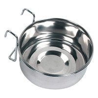 Flamingo Feeder With Hook ФЛАМИНГО кормушка для кроликов, морских свинок, средних попугаев, навесная с крючками, 0.6 л.