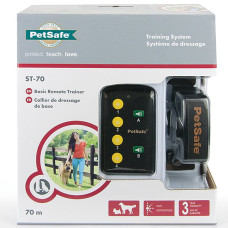 PetSafe Basic Remote Trainer ПЕТСЕЙФ БАЗОВИЙ ДИСТАНЦІЙНИЙ ТРЕНЕР електронний нашийник для собак, з пультом, до 70м , 70 м. см.