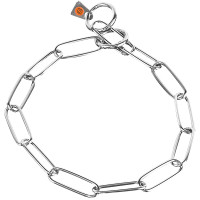 Sprenger Collar Long Link СПРЕНГЕР НАШИЙНИК для собак, довга ланка 3мм, нержавіюча сталь , 3 мм, 46 см см., Неіржавна сталь см.