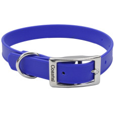 Coastal Fashion Waterproof Dog Collar КОСТАЛ біотановий нашийник для собак , Cиній см., 1,9х43 см см.