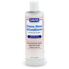 Davis Creme Rinse & Conditioner ДЕВІС КРЕМ РІНЗ ополіскувач та кондиціонер з колагеном для собак і котів, концентрат , 0.355 л.