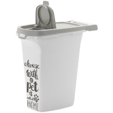 Moderna Pet Wisdom Trendy Story МОДЕРНА контейнер для зберігання корму , 10 л., 36,2 (Д) х 20,1 (Ш) х 36,5 (В) см см.