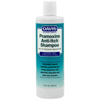 Davis Pramoxine Anti-Itch Shampoo ДЕВІС ПРАМОКСИН шампунь від свербежу з 1% прамоксину гідрохлоридом для собак і котів , 0.355 л.