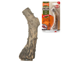 Nylabone Extreme Chew Antler НІЛАБОН РІГ ОЛЕНЯ жувальна іграшка для собак, смак оленини , M, для собак до 16 кг см., Оленина см., 14x4x3,5 см см.