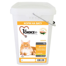 1st Choice Senior Mature Less Aktiv ФЕСТ ЧОЙС СЕНЬЙОР сухий суперпреміум корм для літніх чи малоактивних котів , 5 кг., На вагу см.