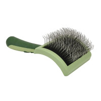 Safari Curved Firm Slicker Brush САФАРІ ВИГНУТА ПУХОДЕРКА для собак із довгою шерстю , Large см., 19х10.5 см см.